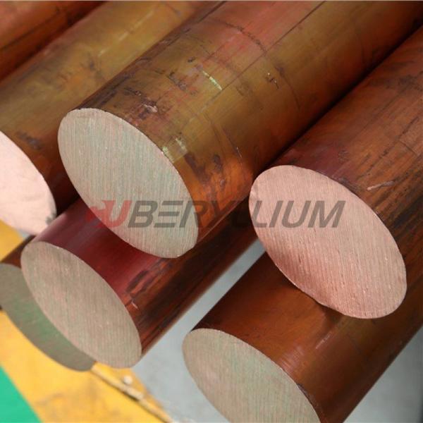 Quality C18150 CuCr1Zr Chromium Zirconium Copper Bars With High Electrical And Thermal Conductivity for sale