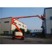 China 4 Link Weighing Devices Self Propelled Articulated Boom Lift Towable factory