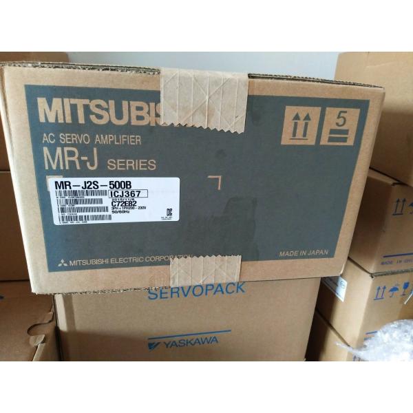 Quality Japan Mitsubishi AC Servo Drive Amplifier MR-J2S-500B Sinusoidal PWM control for sale