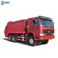 China 12R22.5 Tyres 336hp Sinotruk 6x4 18m3 Diesel Refuse Compactor Truck factory
