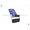 China Recyclable Gravure Printing Cardboard Cigarette Cases With Embossed Logo factory