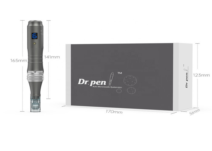 China Electric 6 Speeds Micro Needling Pen with Digital Screen Display 0-2.5mm factory