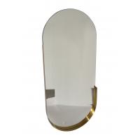 China Modern Bath Mirror Gold Stainless Steel Home Decor Mirror For Hotel Club Home factory