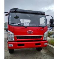 China FAW 4x2 Dump Truck Tipper Red Color Light Duty High Strength Frame factory