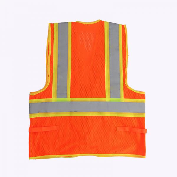 Quality High Visibility Safety Reflector Reflective Vest Construction Wear Safety for sale