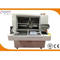 Quality PCB Router Machine with Manual Bit Change & Dual Vacuum Blow 2 Station 0.5 - 3.0mm for sale