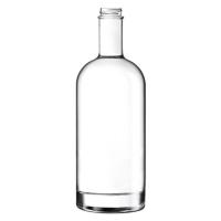 Quality 1L Premium Oslo Glass Bottle For Alcohol With 33mm 400 GPI Neck 21.5mm T CORK for sale
