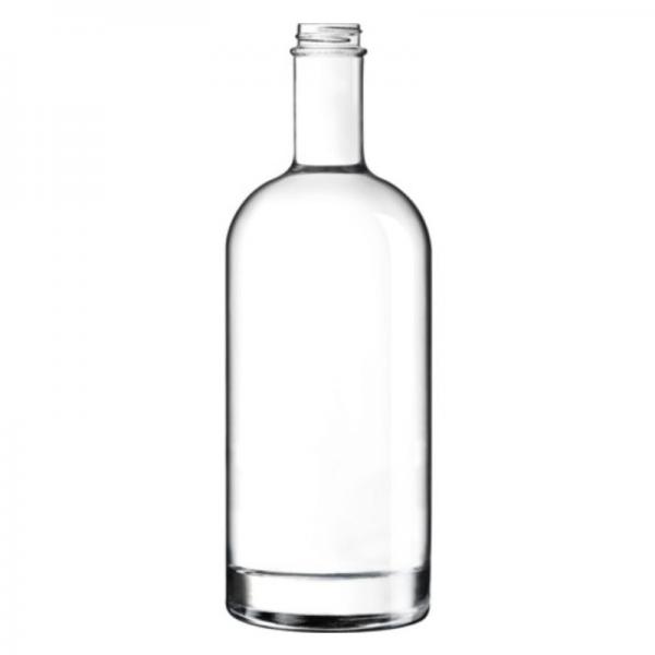 Quality 1L Premium Oslo Glass Bottle For Alcohol With 33mm 400 GPI Neck 21.5mm T CORK FINISH for sale