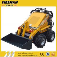 China hot sell wheel trencher for road on skid loader,multifunction wheel loader with hay fork factory