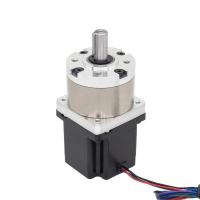 China 57mm Hybrid 2 Phase Nema 23 Planetary Gearbox Geared Stepper Motor for Solar Tacker factory