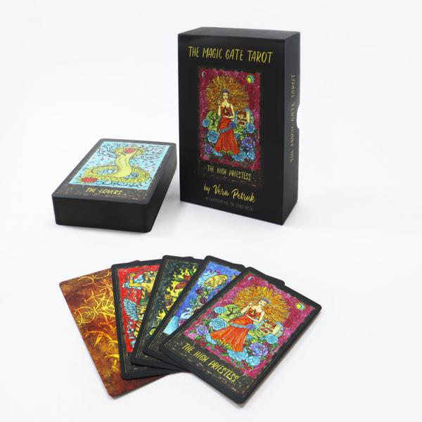 Quality Best Selling Factory Custom Printing Oracle Gold Foil Deck High Quality Board Game Cards With Rigid Box for sale