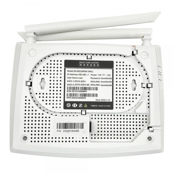 Quality AC Wifi GPON ONU 1GE 3FE 1POTS 2.4G 5G Dual Band ONT For FTTH FTTB FTTX Network for sale