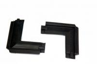 China EPDM material rubber corners parts , Custom Molded Rubber Parts factory