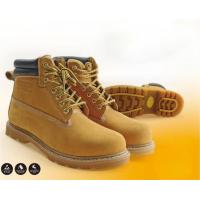 Quality EU36 - 47 Heat Resistant Goodyear Safety Boots Wear Resistant Mid Cut Hiking for sale
