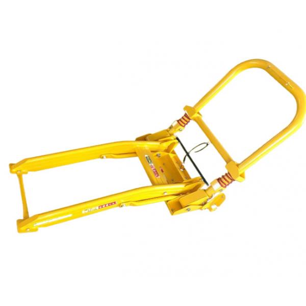 Quality 20kg Aluminum Foldable Traffic Yellow Vehicle Security Barriers for sale