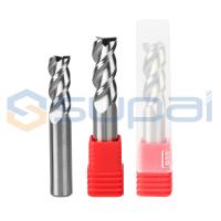 Quality Solid Carbide Aluminum End Mill Various Coatings 50-150mm Legth for sale