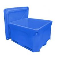 Quality 1000L Cold Food Transport Containers Plastic Insulated Frozen Food Transport for sale