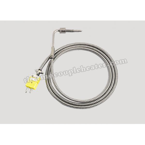 Quality Type J K Fixed Bayonet Thermocouple For Plastic / Packaging Industry for sale