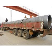 Quality ASTM A252 SSAW Steel Pipe For Bridge / Port Constructions for sale