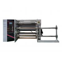 China 200/300/400 Speed Slitting Rewinding Jumbo Roll  Machine For 800/1100/1300/1600 Model for sale