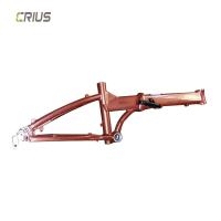 China customized Yes 2900g Crius Custom 20 inch Aluminium Frame Folding Bike Bicycle Frame factory