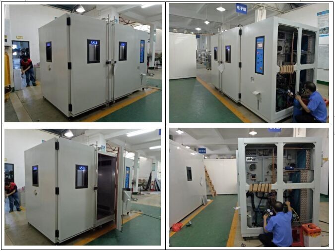 China PV Moduls Climate Environmental Resistance Humidity Freeze Walk In Test Chamber factory