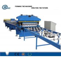 Quality High Speed Hydraulic Glazed Tile Roll Forming Machine PLC Control For Constructi for sale