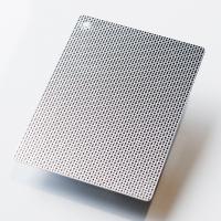 China 0.9mm 0.8mm Thick Decorative Stainless Steel Plate 316 BA Finsih 6WL Embossed Metal Sheet factory
