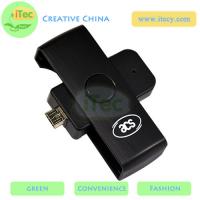 China Smart ID card reader ISO7816 PC/SC protocol card reader Android mobile smart card reader for sale