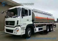 China Diesel 21.2m3 Pump Chemical Tanker Truck Dong Feng 6x4 Truck ISDe245 40 Engine factory