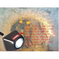 Quality 4500lux rechargeable underground coal miner cap lamp waterproof ip65 for sale