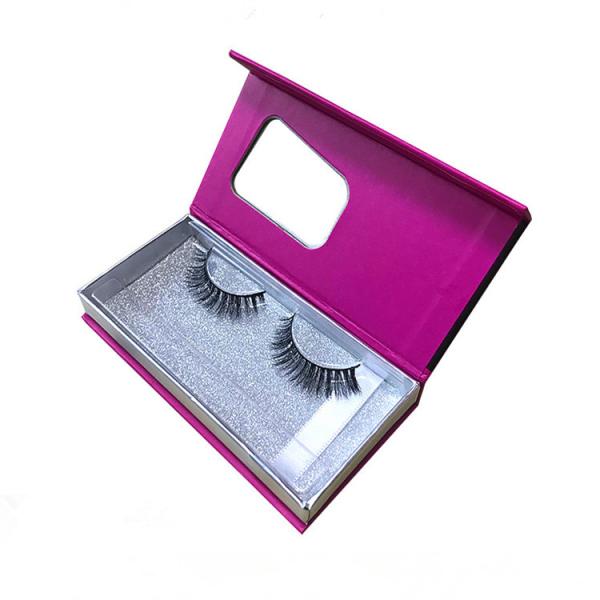 Quality Folding Magnetic Luxury Cardboard Box With Logo False Eyelashes Packaging for sale