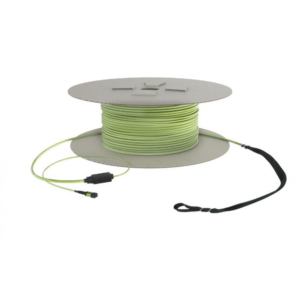 Quality OS2 Backbone MPO Fiber Optic Cable Customized Core for sale