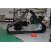 Quality 750*150**66 Dump Truck Parts / Big Size Rubber Track Undercarriage For Dumper for sale