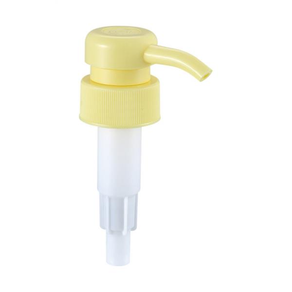 Quality Hot Selling Good Quality White Left Right Lock Lotion Pump Plastic Cosmetic Lotion Pump for sale