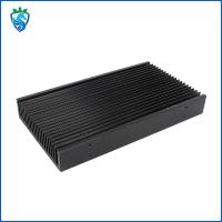 Quality Anodized Silver Aluminium Heat Sink Profile Heat Dissipation Electronic Components for sale