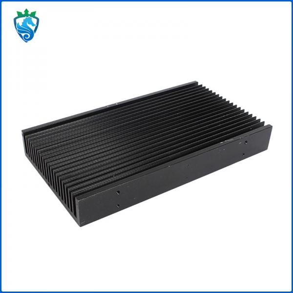 Quality Anodized Silver Aluminium Heat Sink Profile Heat Dissipation Electronic Components for sale
