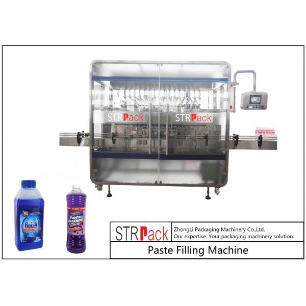 Quality Linear 1-5L Cleaner Filling And Packaging Machine With Diving Filling Nozzle for sale