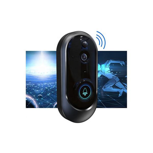 Quality 1.7mm Lens Wide Angle Doorbell Camera Wifi With Motion Detector 2.4GHz for sale