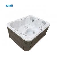 China 1 Loounge 2 Seats White Outdoor Spa Hottub Massage Spa Bathtubs Whirlpools factory