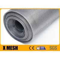 China Insect 48 Inch X 50ft Window Screen Mesh Charcoal Finish for sale