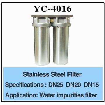Quality 3/4" DN25 DN20 Stainless Steel Water Filter for sale