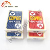 China Plastic Copag Jumbo Index Marked Cards for invisible inl contact lenses factory