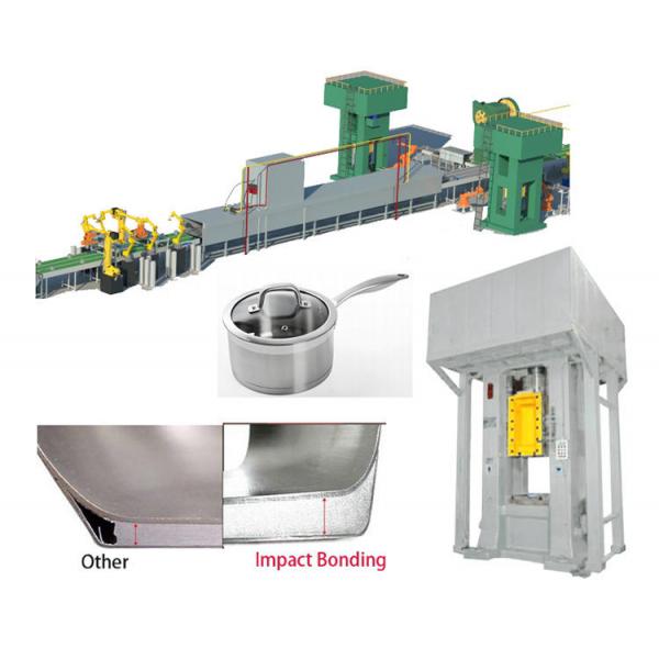 Quality Tri Ply Screw Press Steel Pot Making Machine Automatic Multifunctional for sale