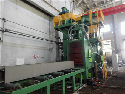 Quality I Beam Cleaning Shot Blasting Equipment 120kw For Steel Profile for sale