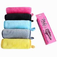 China 18cm X 40cm Makeup Removing Face Cloth Microfiber Fabric for sale