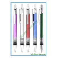 China ballpoint gift pen with six rings,retractable gift logo pens factory