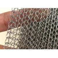 Quality 316L Knitted Stainless Steel Mesh Corrosion Resistant for sale