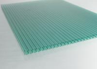 China Light Weight Polycarbonate Roofing Sheets For Bus Stop Shelter / Building factory