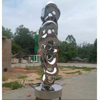 China Stainless Steel Contemporary Garden Statues , Lawn And Garden Ornaments Statues factory
